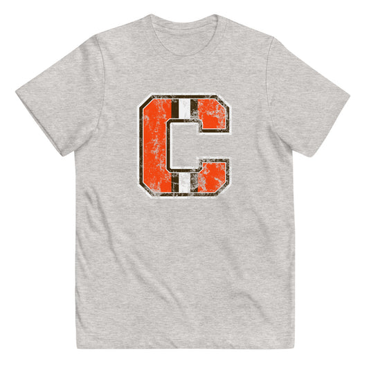 Retro Cleveland Native Pro Football Fan Youth Jersey T-Shirt