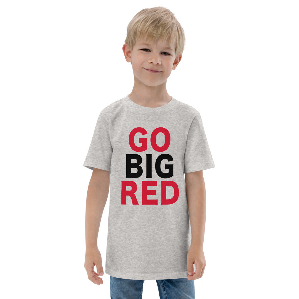 Nebraska Fan College Slogan Football Youth Jersey T-Shirt