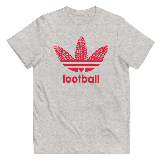 State Of Nebraska Funny Football Fan Youth Jersey T-Shirt