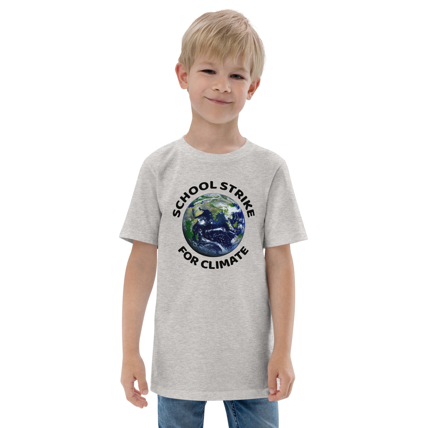 School Strike For Climate Awareness Global Movement Youth Jersey T-Shirt