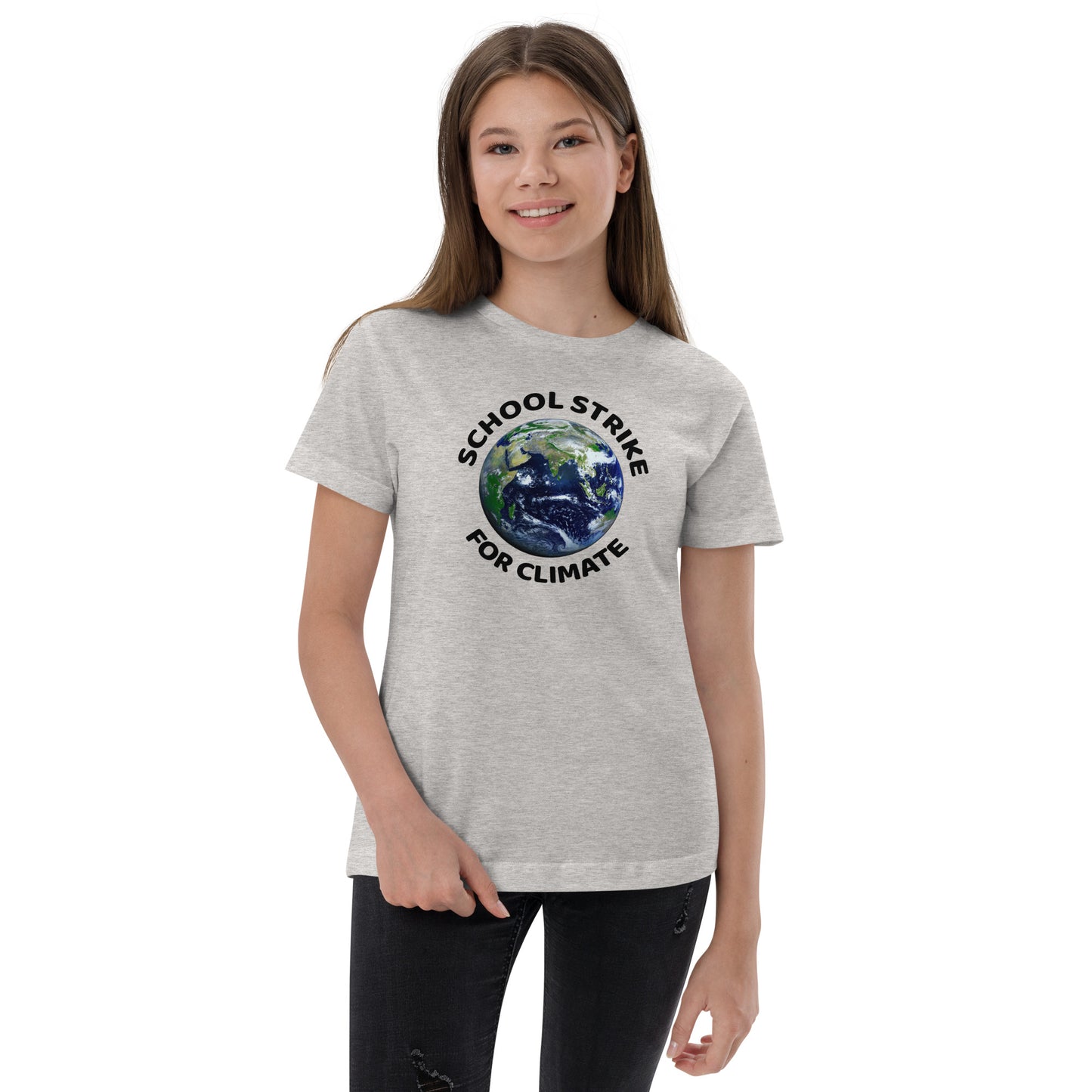 School Strike For Climate Awareness Global Movement Youth Jersey T-Shirt