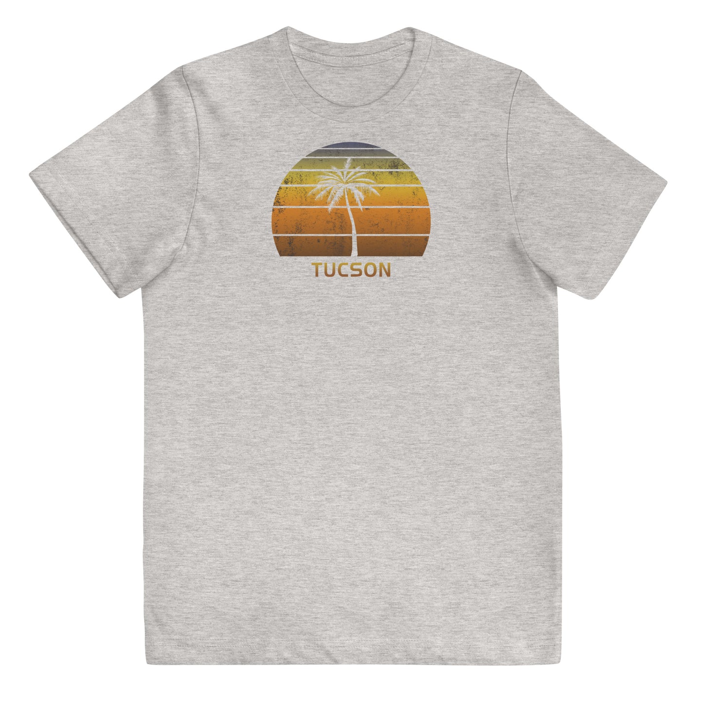 Retro Tucson Arizona Vacation Souvenir Sunset Youth Jersey T-Shirt