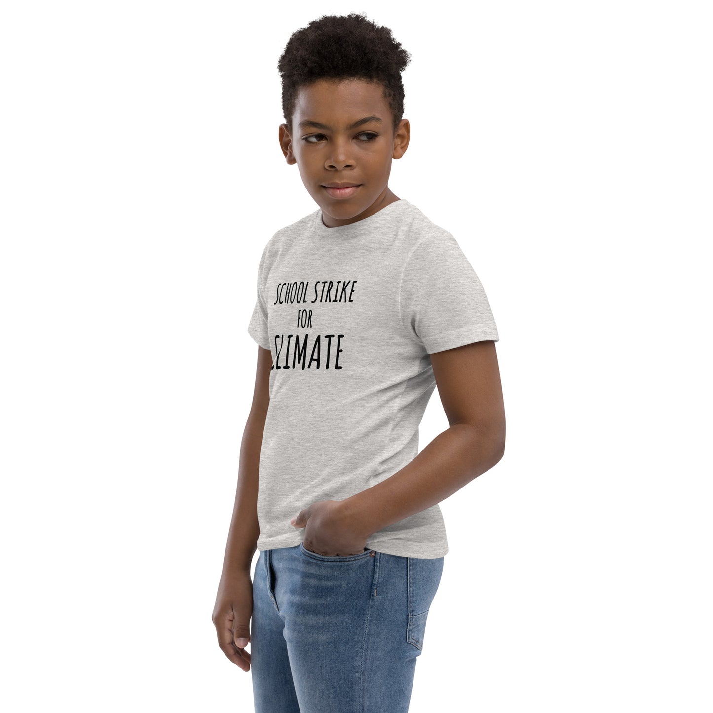 School Strike For Climate Change Movement Youth Jersey T-Shirt