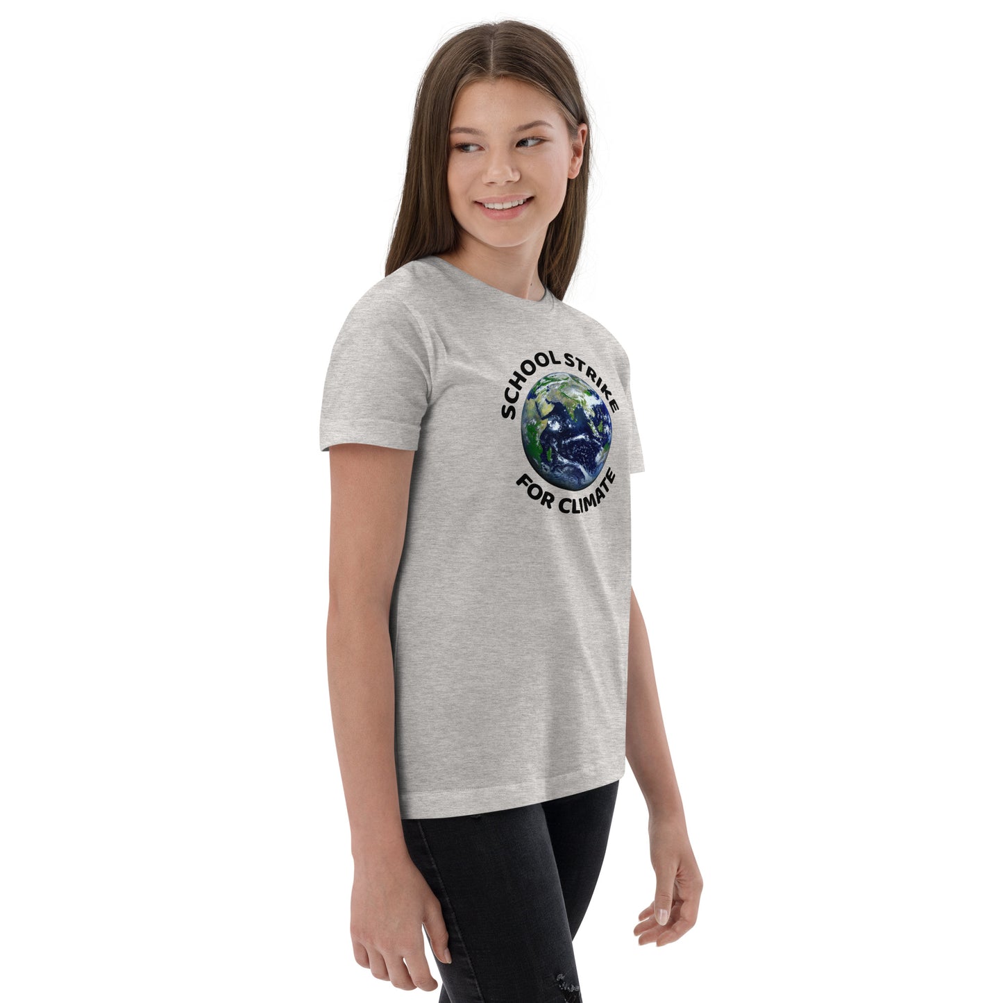 School Strike For Climate Awareness Global Movement Youth Jersey T-Shirt