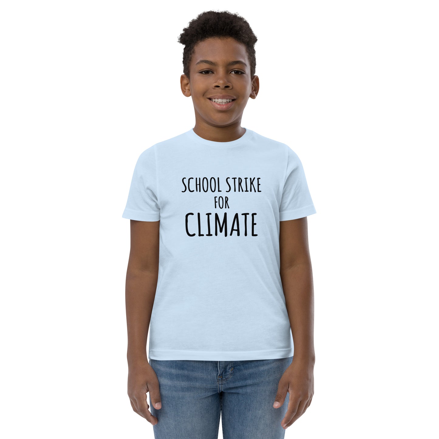 School Strike For Climate Change Movement Youth Jersey T-Shirt