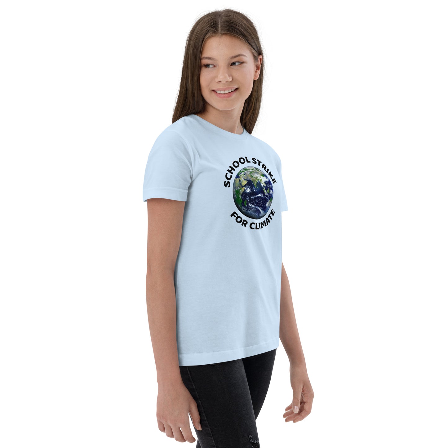 School Strike For Climate Awareness Global Movement Youth Jersey T-Shirt