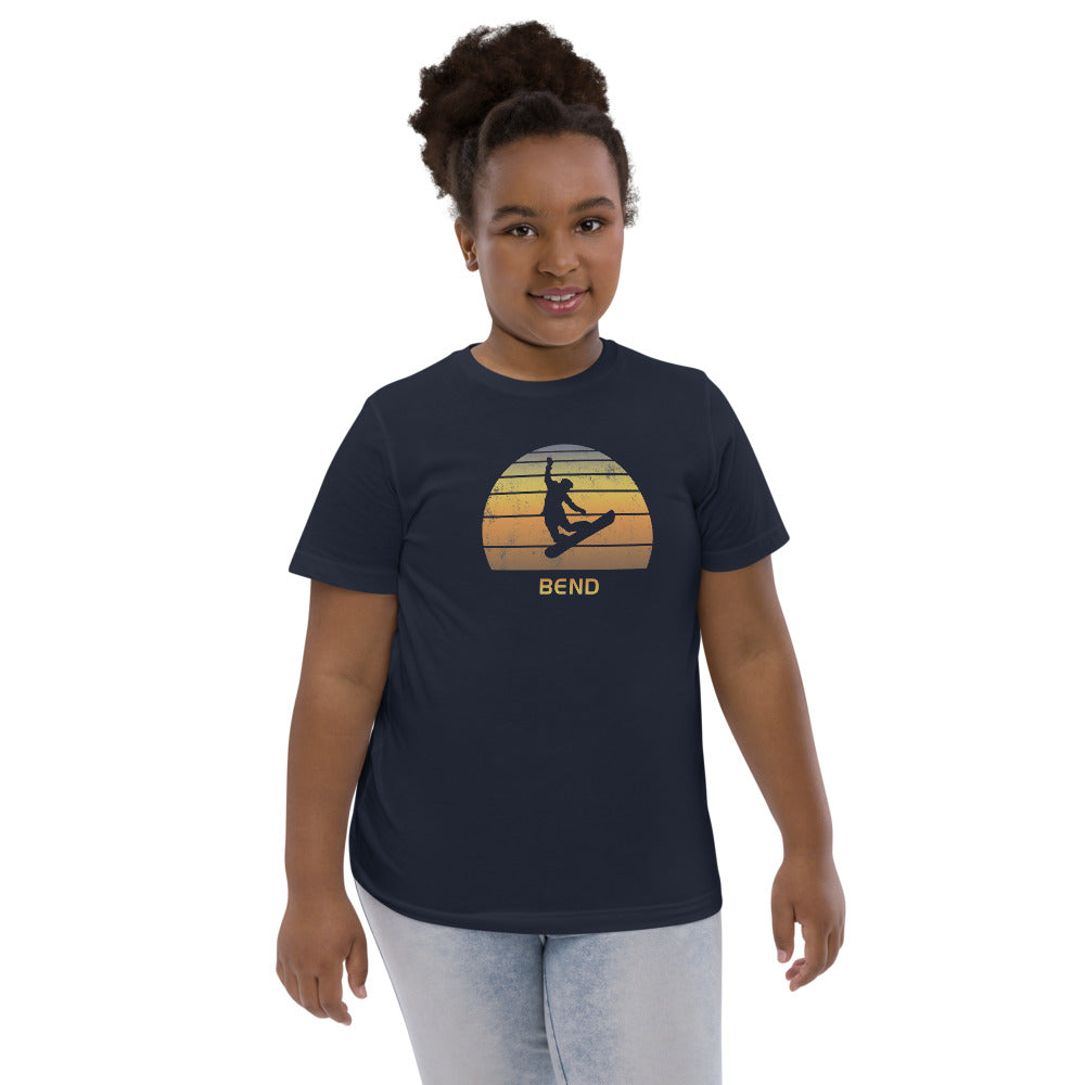 Retro Beaver Creek Colorado Snowboarding Fan Youth Jersey T-Shirt