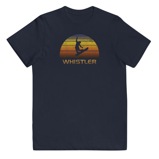 Whistler Canada Unisex T-Shirt Vintage Retro Snowboard Fan Ski Cool