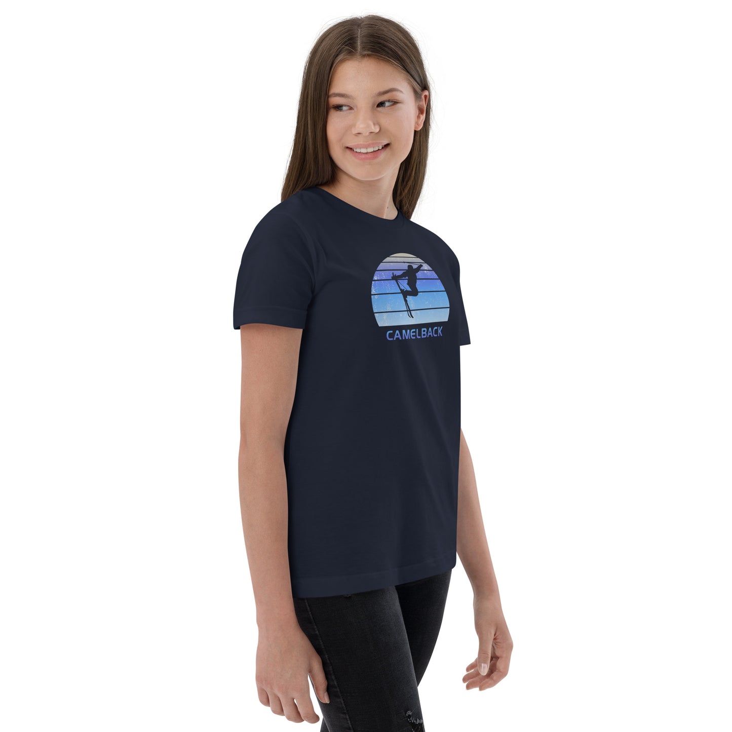 Funny Vintage Ski Camelback Arizona Youth jersey t-shirt