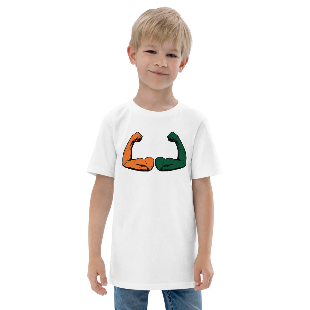 Funny Miami Native 305 Area Code College Football Fan Youth Jersey T-Shirt