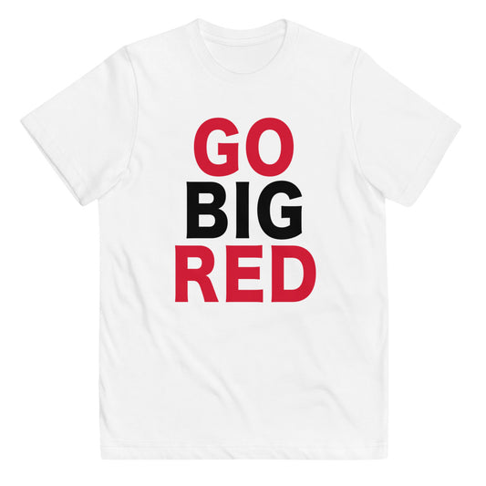 Nebraska Fan College Slogan Football Youth Jersey T-Shirt