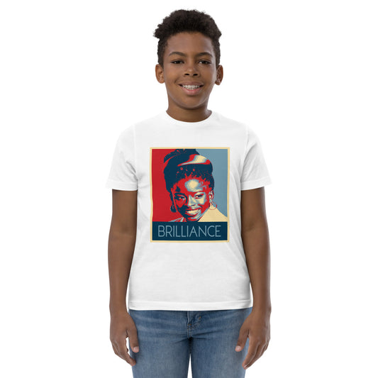 Amanda Gorman The Hill We Climb Poem 2021 Presidential Inauguration Souvenir Youth Jersey T-Shirt