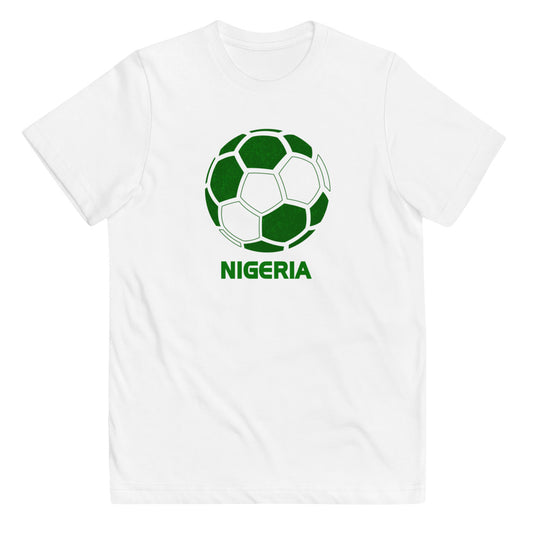 Nigeria National Soccer Team Football Pride Country Flag Youth Jersey T-Shirt