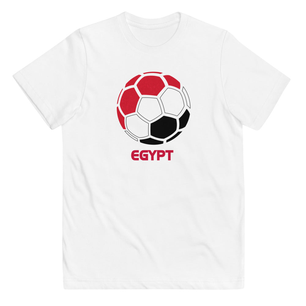 Egypt National Soccer Team Football Pride Country Flag Youth Jersey T-Shirt