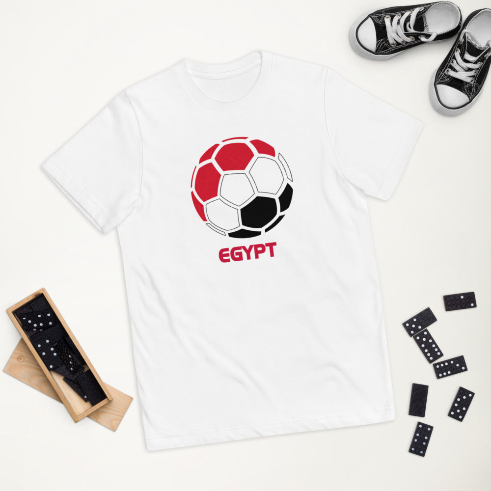 Egypt National Soccer Team Football Pride Country Flag Youth Jersey T-Shirt