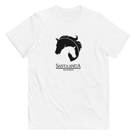 Cool Santa Anita California Horse Racing Track Derby Fan Youth Jersey T-Shirt