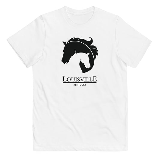 Cool Louisville Horse Racing Track Derby Fan Youth Jersey T-Shirt