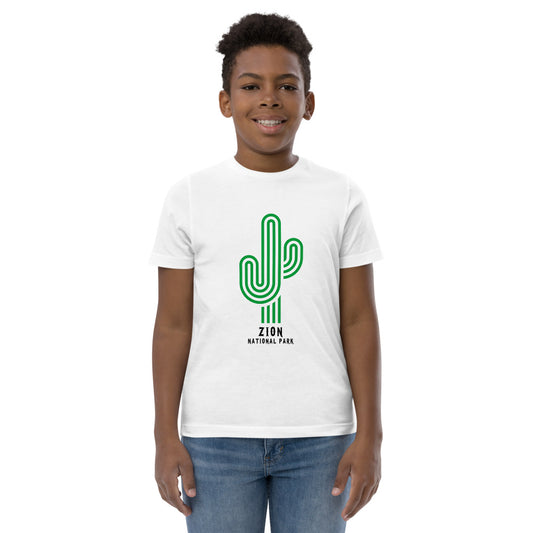 Zion National Park Utah  Youth Jersey T-Shirt