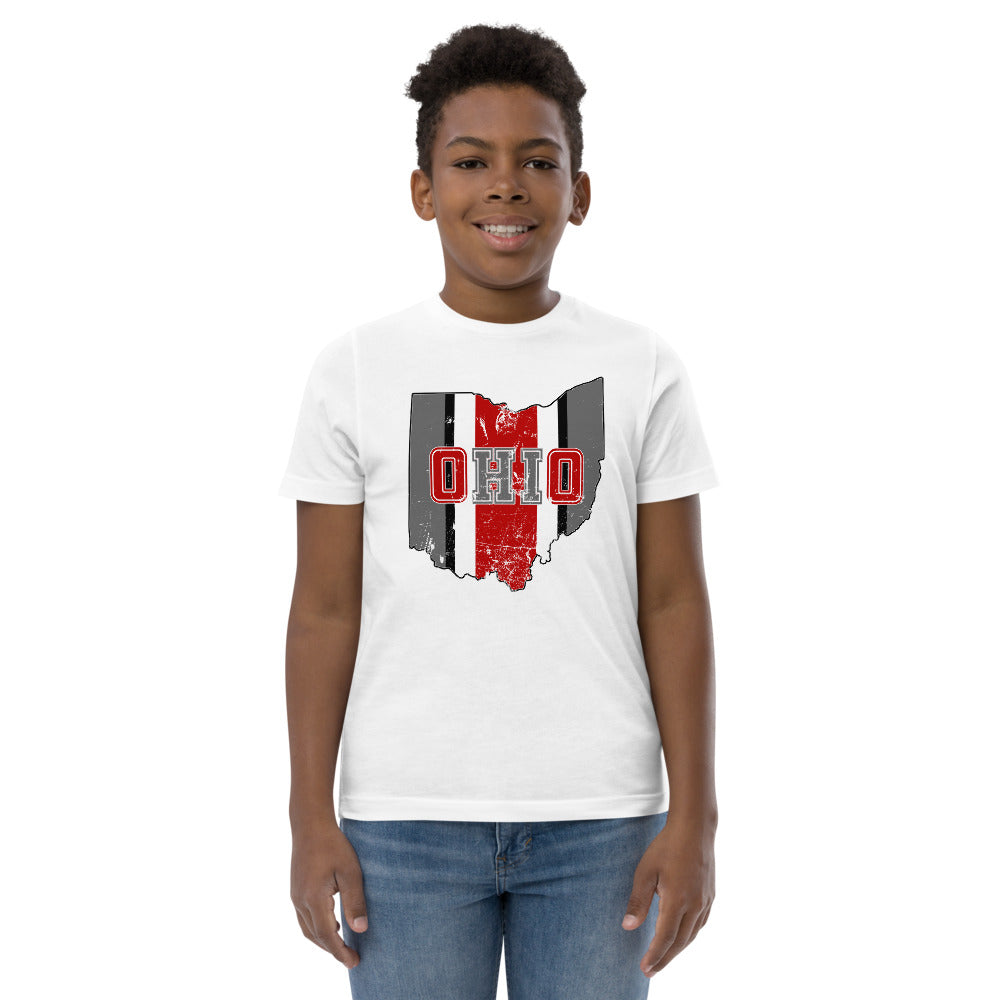 State Of Ohio Cool Native Fan Youth Jersey T-Shirt