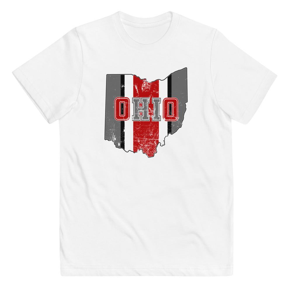 State Of Ohio Cool Native Fan Youth Jersey T-Shirt