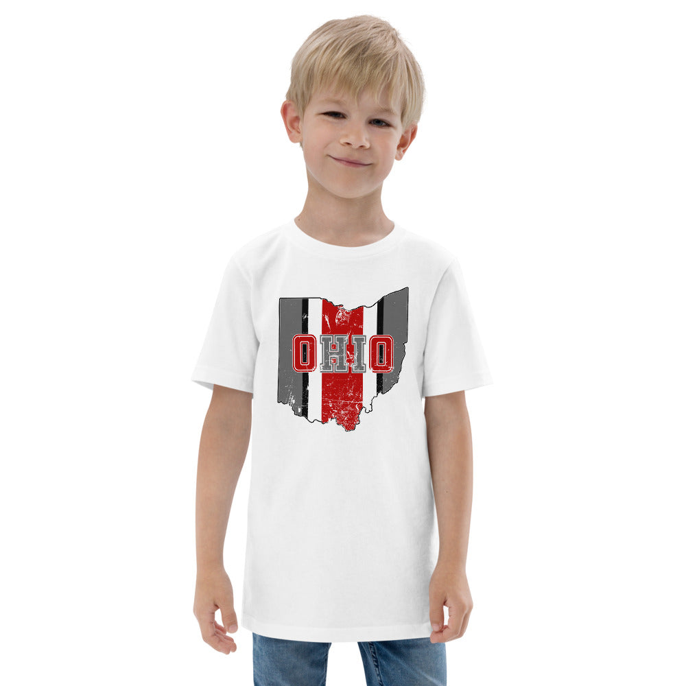 State Of Ohio Cool Native Fan Youth Jersey T-Shirt