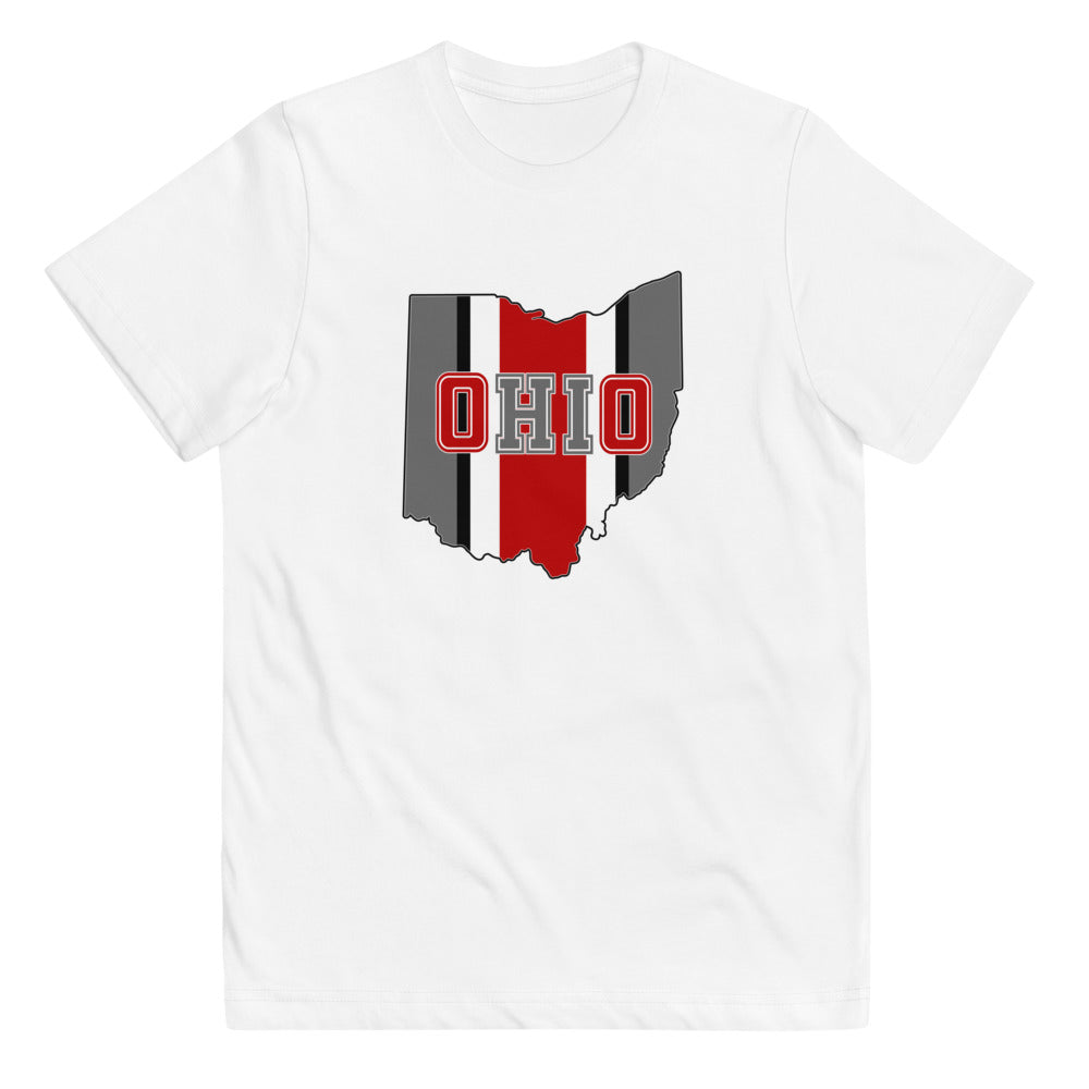 State Of Ohio Cool Native Fan Youth Jersey T-Shirt