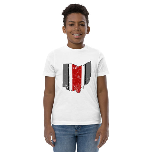 State Of Ohio Cool Native Fan Youth Jersey T-Shirt
