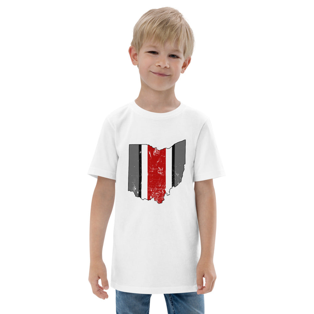 State Of Ohio Cool Native Fan Youth Jersey T-Shirt