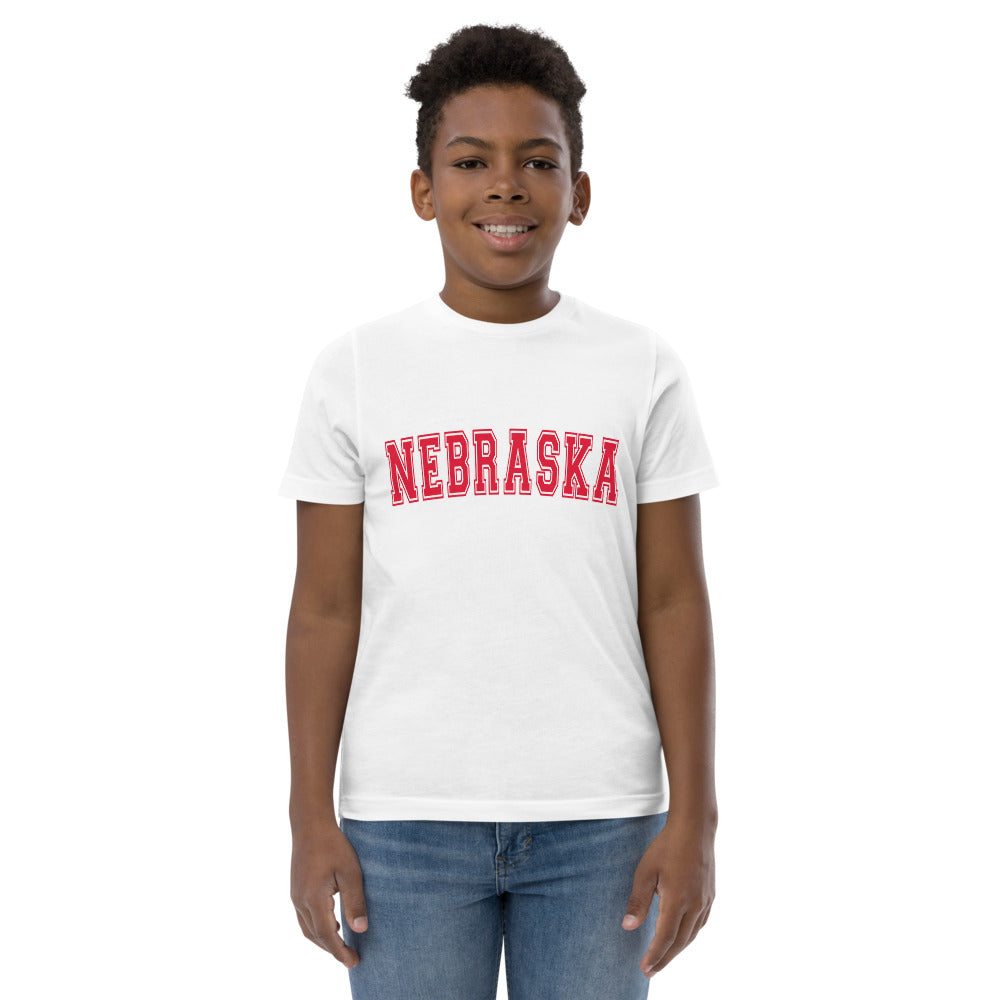 Nebraska College Football Fan Youth Jersey T-Shirt