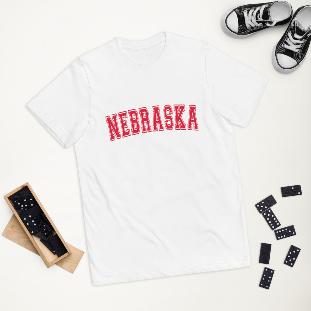 Nebraska College Football Fan Youth Jersey T-Shirt