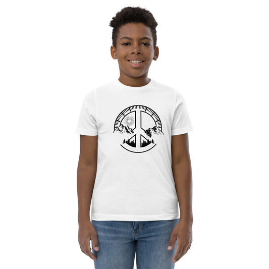 Cool Outdoors Fan Nature Lover Ski Youth Jersey T-Shirt