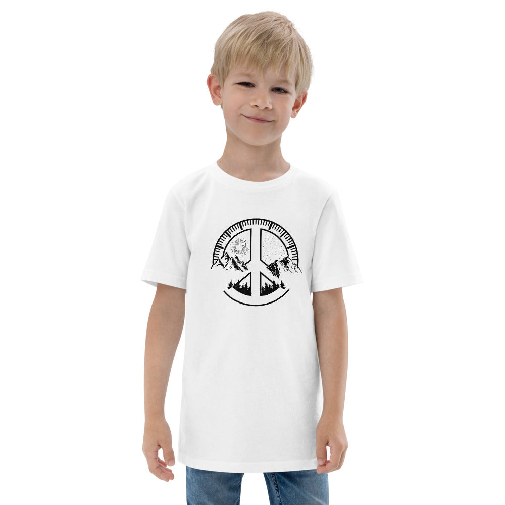 Cool Outdoors Fan Nature Lover Ski Youth Jersey T-Shirt