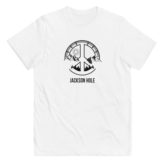 Cool Jackson Hole Outdoors Fan Nature Lover Ski Youth Jersey T-Shirt