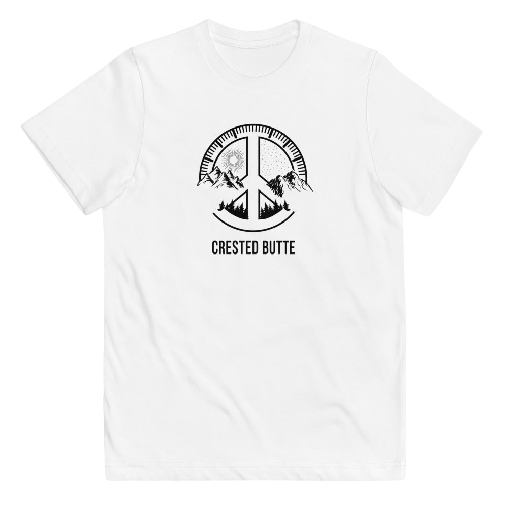 Crested Butte Colorado Skiing Fan Snowboarding Camping Youth Jersey T-Shirt