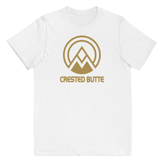 Crested Butte Colorado Ski Resort Vacation Souvenir Youth Jersey T-Shirt