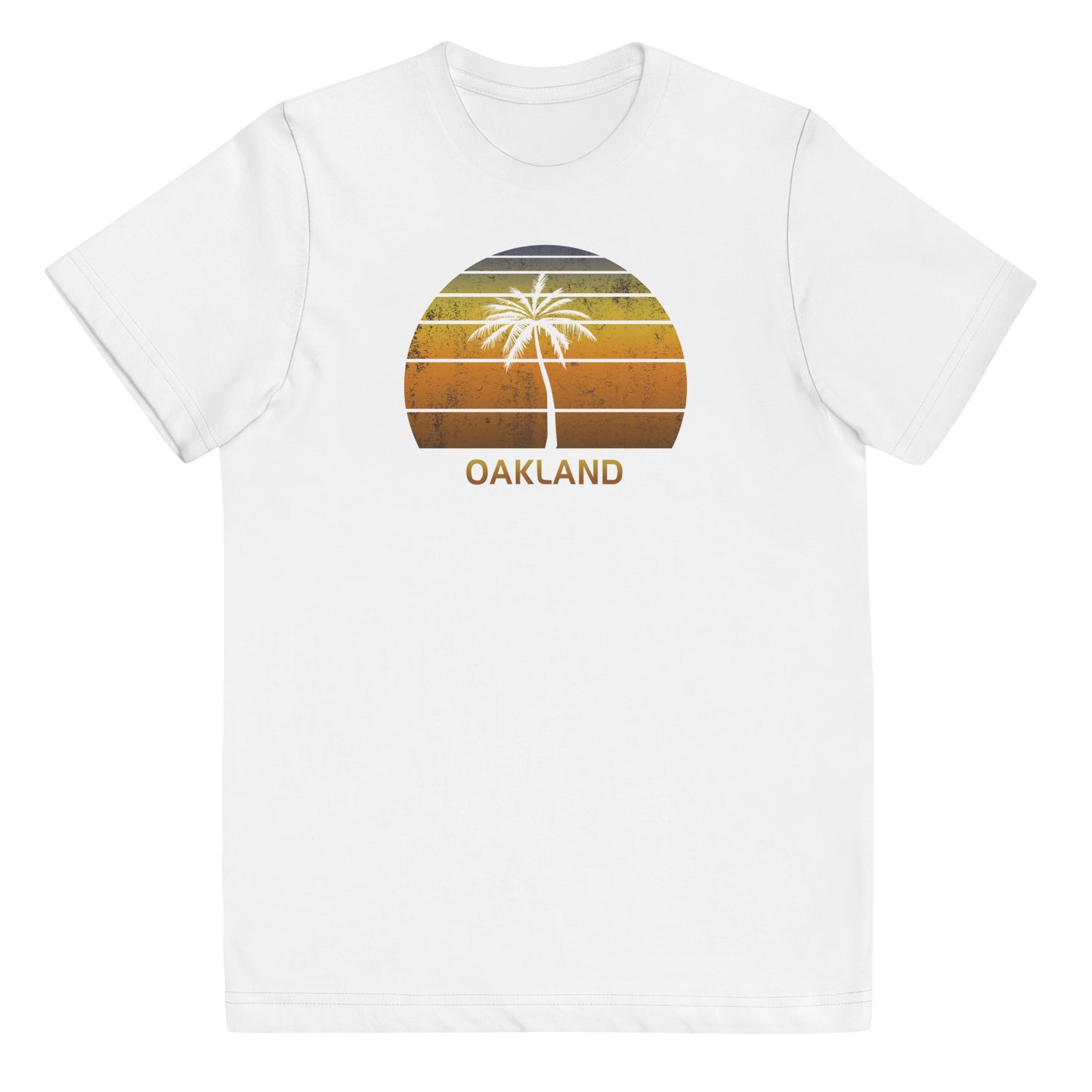 Retro Oakland California Vacation Souvenir Youth Jersey T-Shirt