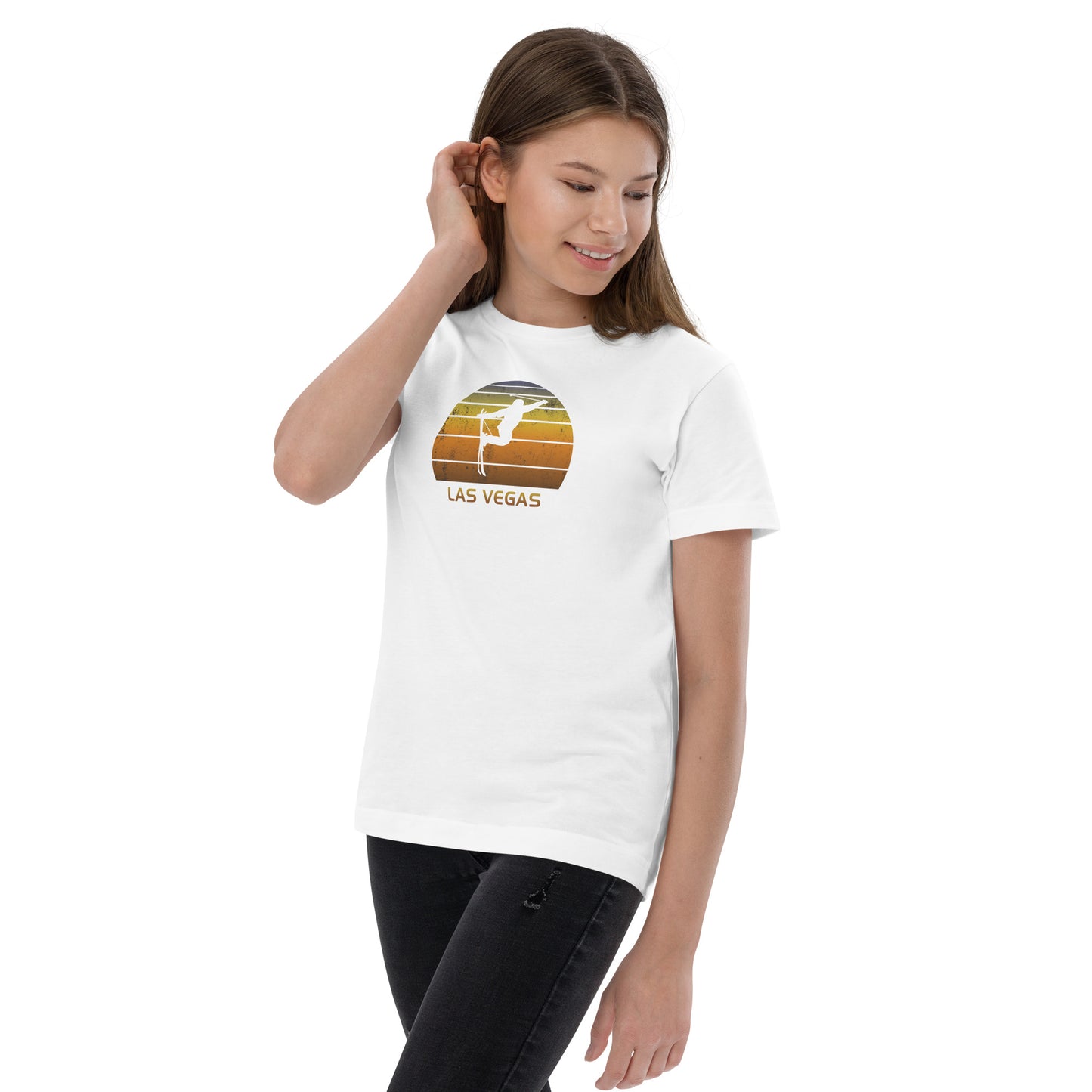 Vintage Ski Las Vegas Nevada Funny Youth jersey t-shirt