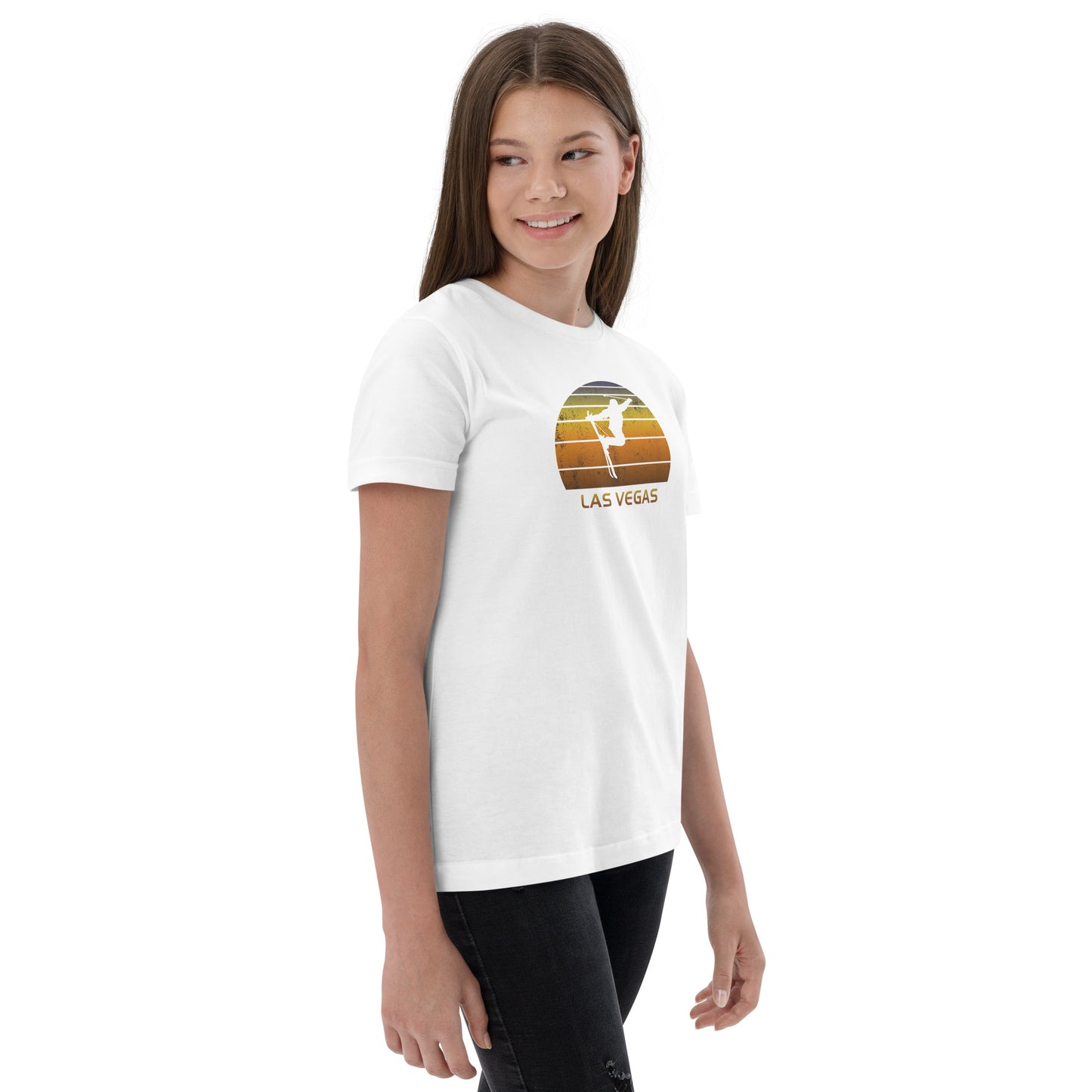 Vintage Ski Las Vegas Nevada Funny Youth jersey t-shirt