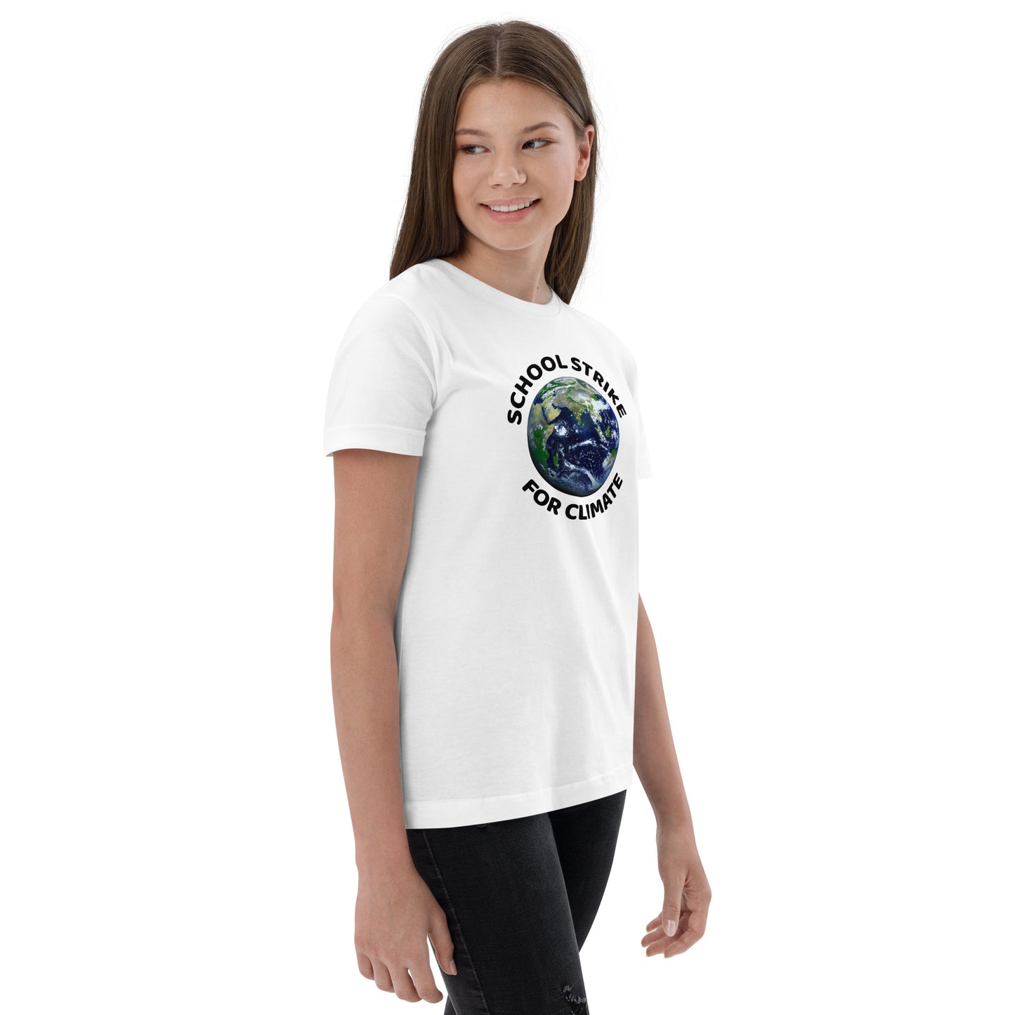 School Strike For Climate Awareness Global Movement Youth Jersey T-Shirt